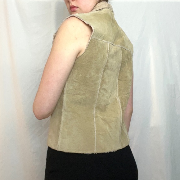 Vintage Express Tan Suede Vest ❤️🔥✨ - Picture 2 of 7